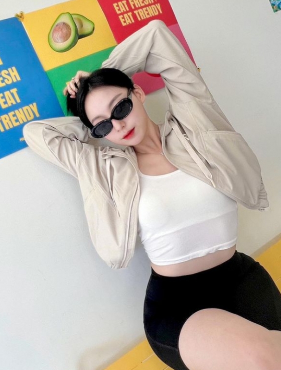 하지원 치어리더. /사진=하 치어리더 SNS