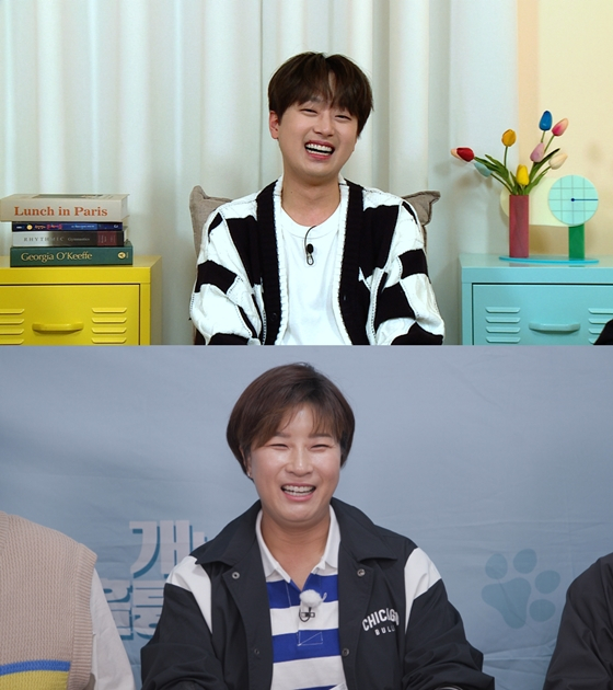KBS 2TV &#039;옥탑방의 문제아들&#039; MC 이찬원(사진 위), &#039;개는 훌륭하다&#039;의 박세리./사진=KBS 2TV &#039;옥탑방의 문제아들&#039;, &#039;개는 훌륭하다&#039;