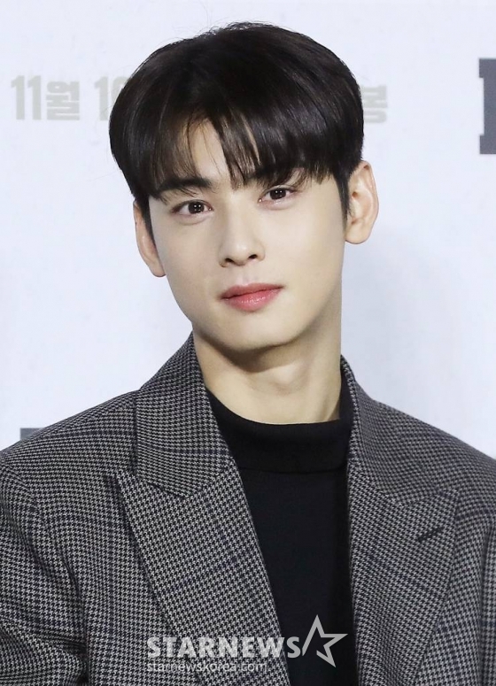 아스트로 차은우. /사진=김창현 기자 chmt@