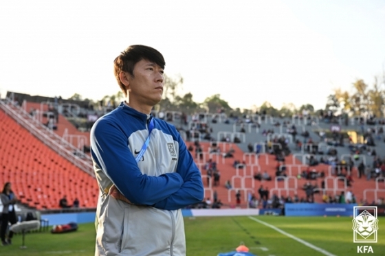 한국 U-20 축구대표팀 김은중 감독. /사진=대한축구협회