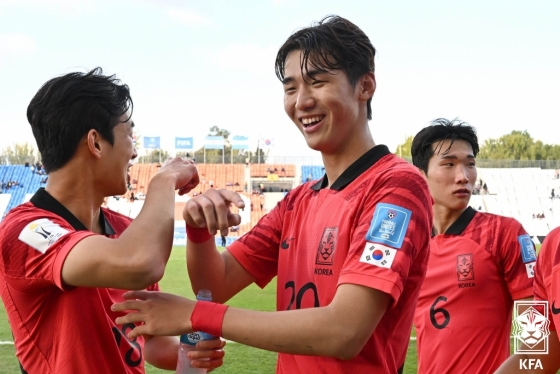 한국 20세 이하(U-20) 대표팀 선수들. /사진=대한축구협회 제공