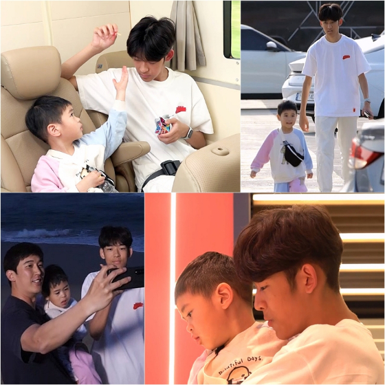 슈돌' 강경준子 5살 정우, '띠동갑' 형 정안 잡는 막내 파워 - 스타뉴스 슈돌' 강경준子 5살 정우, '띠동갑' 형 정안 잡는 막내 파워 - 스타뉴스