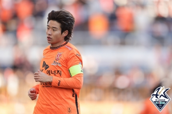 제주 유나이티드 수비수 안현범. /사진=한국프로축구연맹