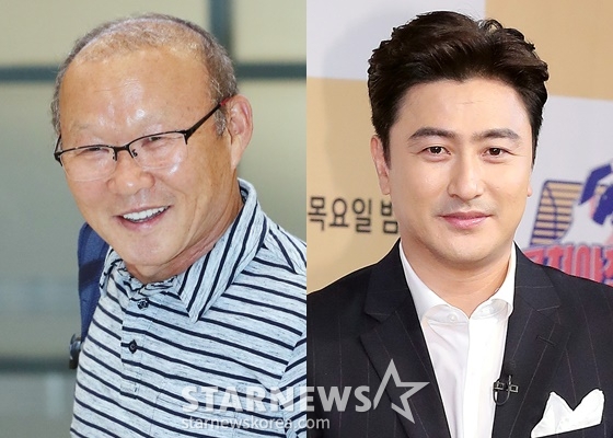 박항서 감독과 안정환 /사진=스타뉴스