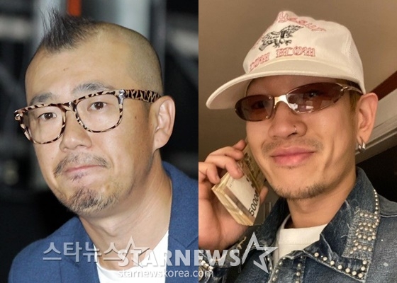 DJ DOC 이하늘(왼쪽), 뱃사공 /사진=스타뉴스