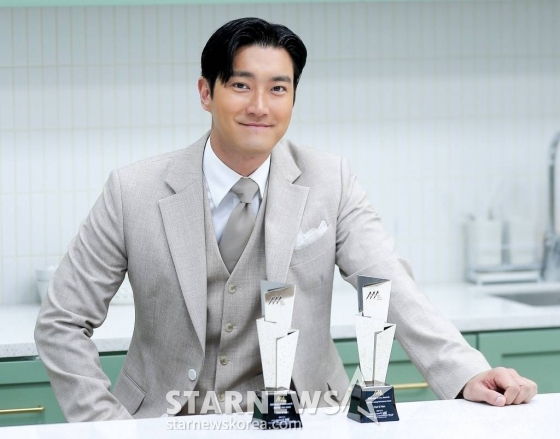 최시원 AAA 수상인터뷰 /사진=김창현 기자 chmt@