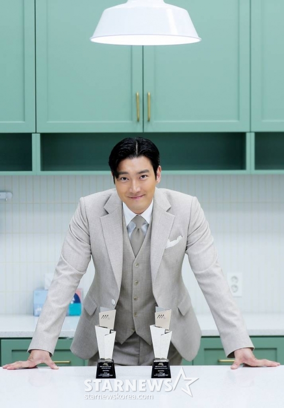 최시원 AAA 수상인터뷰 /사진=김창현 기자 chmt@