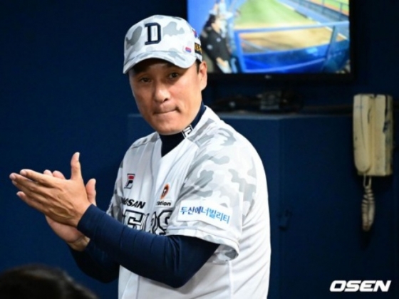 두산 이승엽 감독.