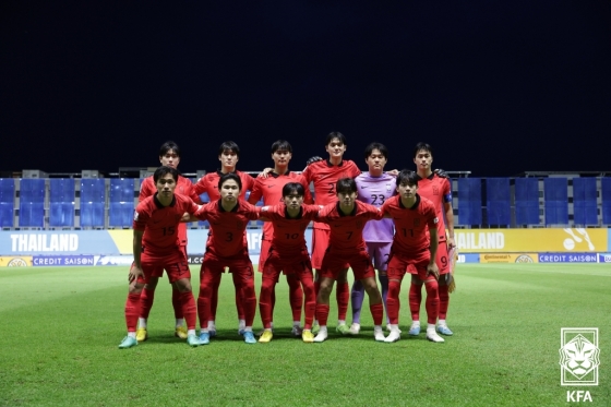 한국 U-17 축구대표팀. /사진=대한축구협회