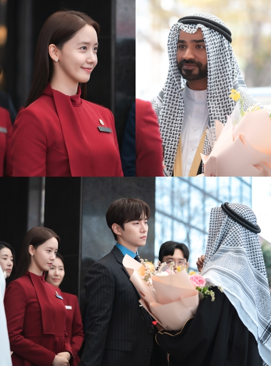JTBC 토일드라마 '킹더랜드'가 아랍 문화 왜곡 논란에 휘말렸다./사진=앤피오엔터테인먼트, 바이포엠스튜디오, SLL