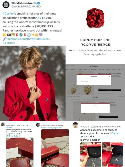 BTS V's Drip Like $30,000 Gucci Diamond Choker To $9750 Cartier Tank Watch  - Here Are Expensive Items Owned By The Most Handsome Man In The World