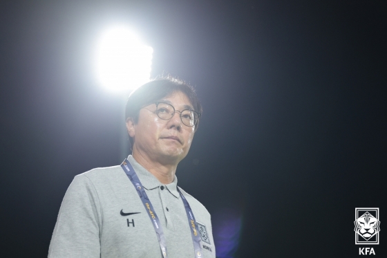 황선홍 아시안게임 축구 대표팀 감독. /사진=대한축구협회 제공