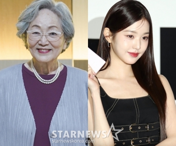 김영옥, 장원영 /사진=JTBC(김영옥), 스타뉴스