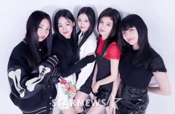 걸그룹 뉴진스(NewJeans, 민지 하니 다니엘 해린 혜인) /사진=김창현 기자 chmt@