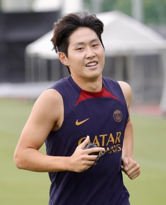 이강인. /사진=PSG SNS