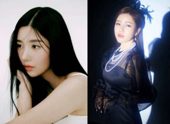  권은비, 송가인 /사진=울림엔터테인먼트, 포켓돌스튜디오]