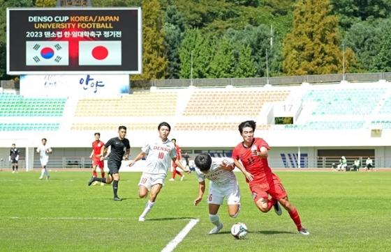 제22회 덴소컵 대학축구 정기전. /사진=제노그룹 코리아 제공 