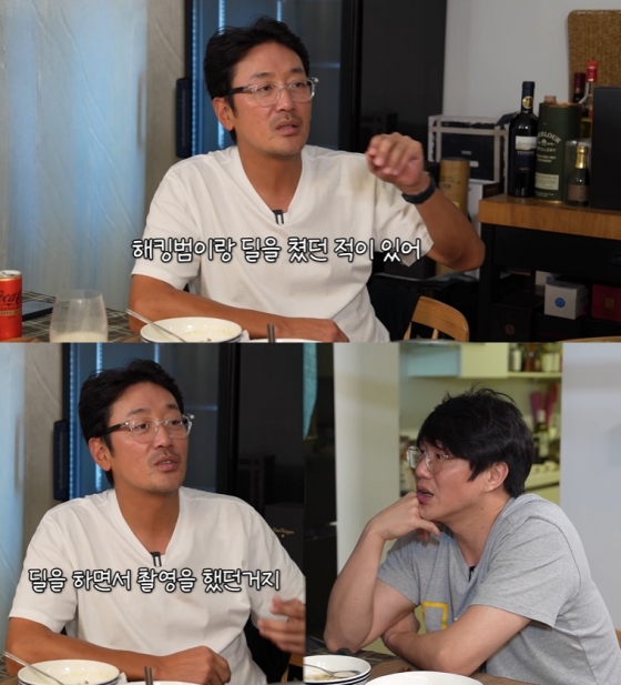 하정우, 성시경 /사진=유튜브 채널 '성시경' 영상 캡처