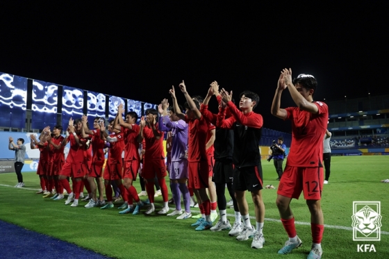 한국 U-17 축구대표팀. /사진=대한축구협회 제공