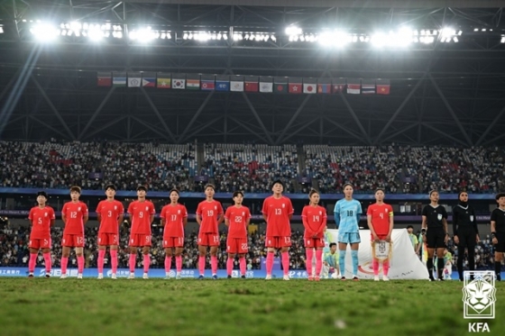 한국 여자축구대표팀. /사진=대한축구협회 제공