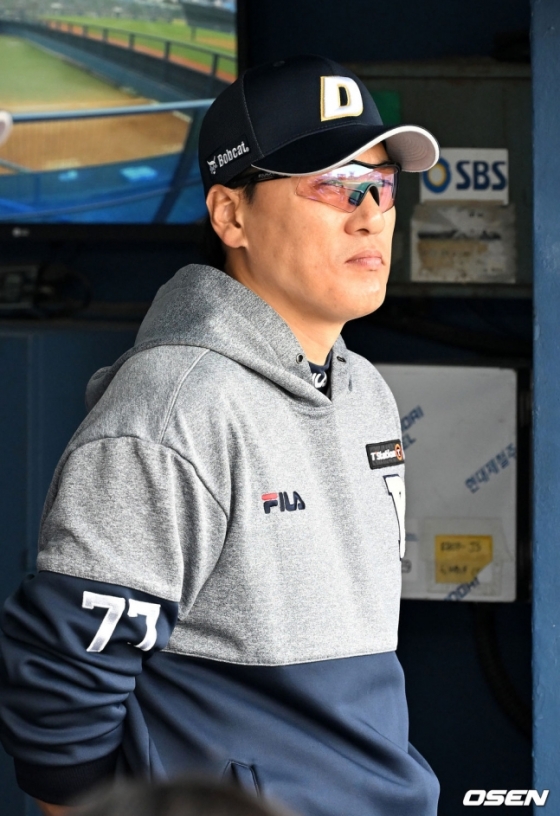 이승엽 두산 감독.