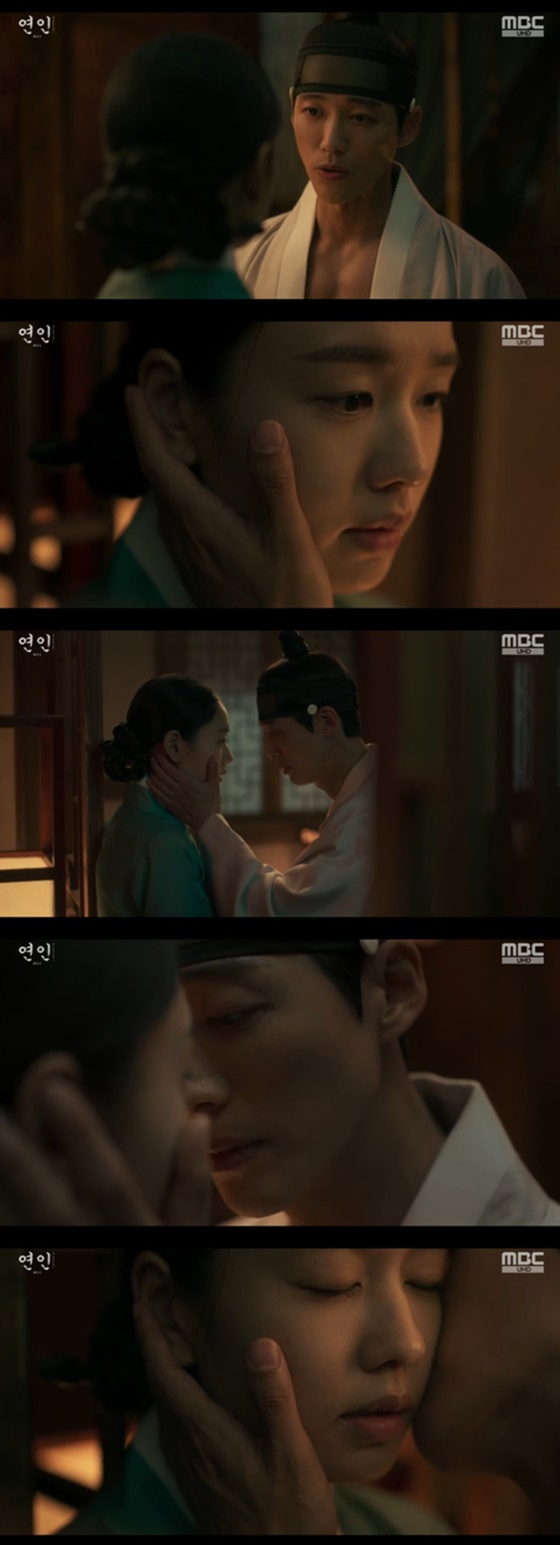 '연인' 남궁민, 상의 노출 유혹..키스보다 야한 볼뽀뽀 내가 바라는 건 [별별TV] - 스타뉴스