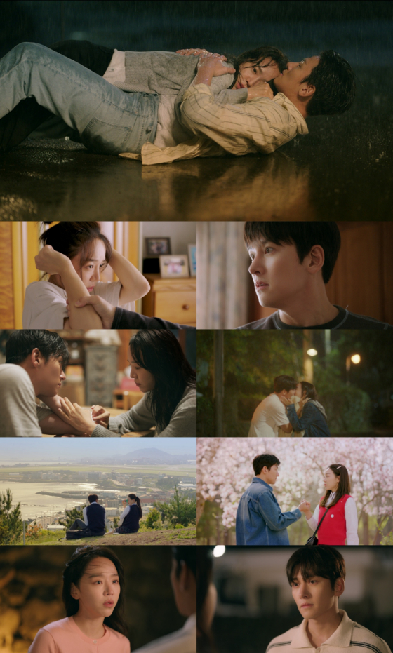 JTBC 새 토일드라마 &#039;웰컴투 삼달리&#039;의 지창욱, 신혜선./사진제공=JTBC 새 토일드라마 &#039;웰컴투 삼달리&#039;
