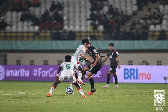 한국-부르키나파소 경기. /사진=대한축구협회 제공