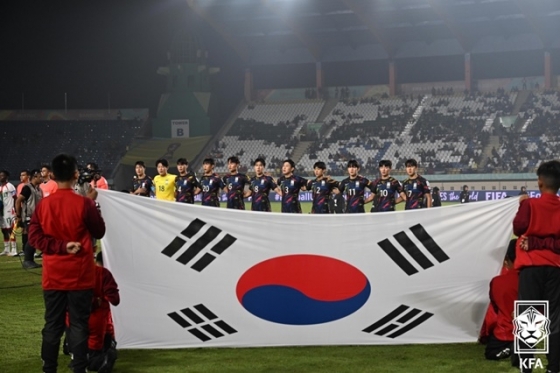 한국 17세 이하 남자 축구대표팀. /사진=대한축구협회 제공