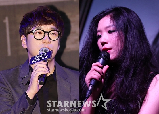 성진환, 오지은./사진=스타뉴스