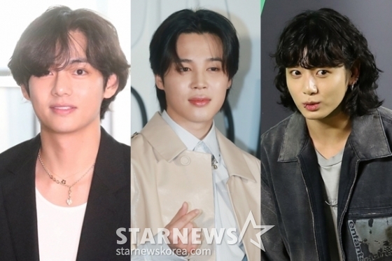 방탄소년단 뷔, 지민, 정국 /사진=스타뉴스