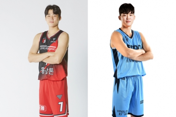 조은후(왼쪽)와 김세창. /사진=고양 소노 제공