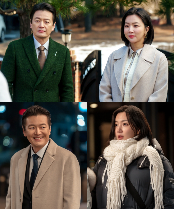 KBS 2TV 새 일일드라마 '피도 눈물도 없이'의 하연주, 정찬/사진제공=KBS 2TV 새 일일드라마 '피도 눈물도 없이'