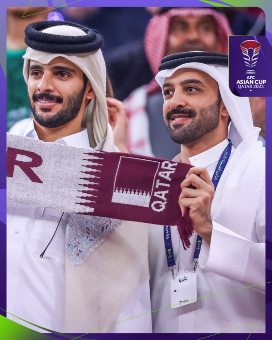 카타르 아시안컵 개막전 관중들. /사진=2023 아시아축구연맹(AFC) 아시안컵 공식 사회관계망서비스(SNS)