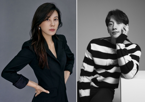 김하늘, 정지훈 / 사진=아이오케이컴퍼니, 레인컴퍼니