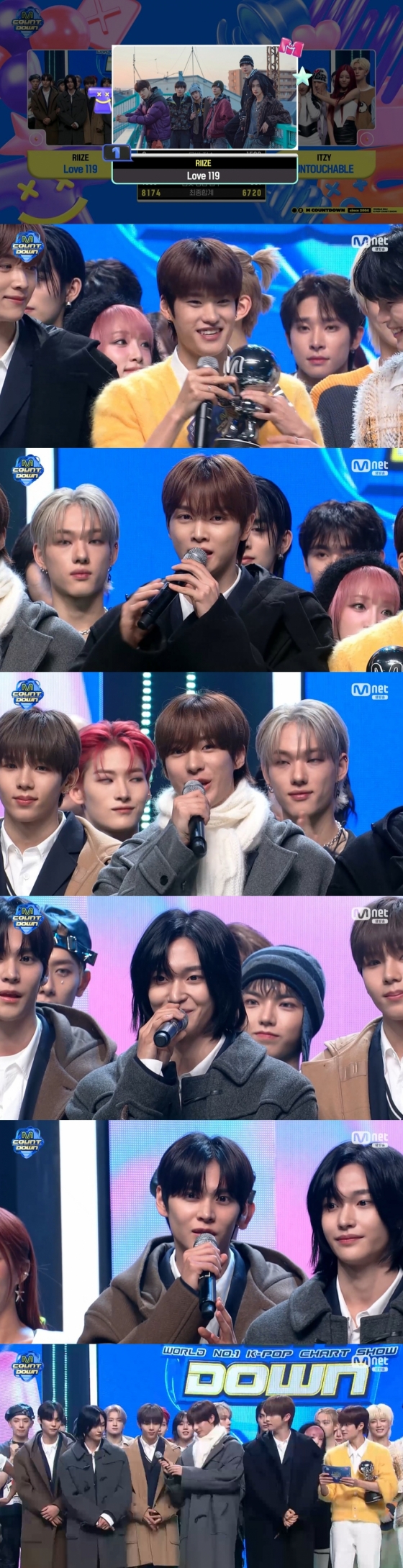 /사진=Mnet &#039;엠카운트다운&#039;