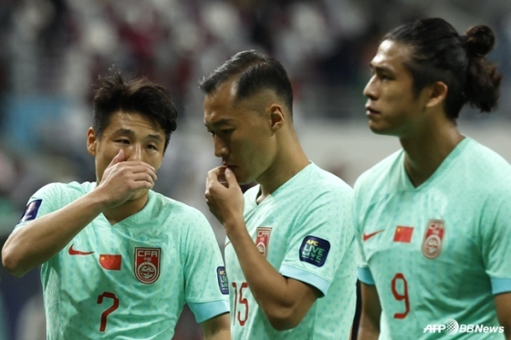중국 대표팀 에이스 우레이(맨 왼쪽). /AFPBBNews=뉴스1