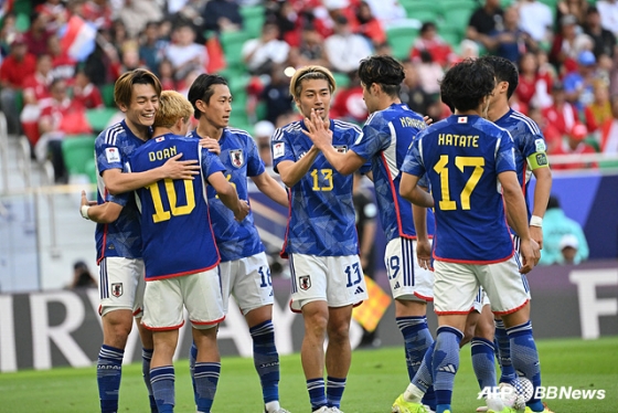 일본 축구 대표팀. /AFPBBNews=뉴스1