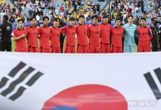 2023 아시안컵에 출전한 한국 축구 대표팀 선수들.  /AFPBBNews=뉴스1