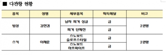 /자료=대한체육회