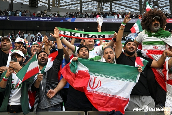 이란 축구팬들. /AFPBBNews=뉴스1