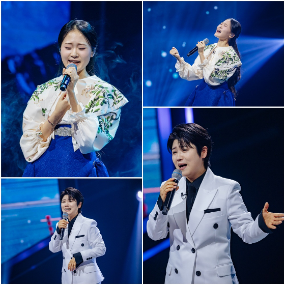 MBN &#039;현역가왕&#039;의 김다현, 마이진./사진=크레아 스튜디오