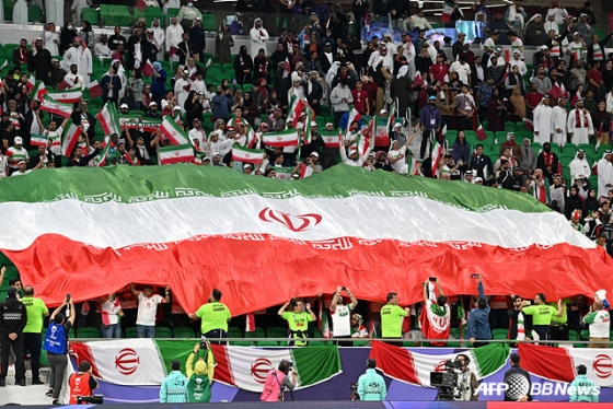 이란 팬들. /AFPBBNews=뉴스1