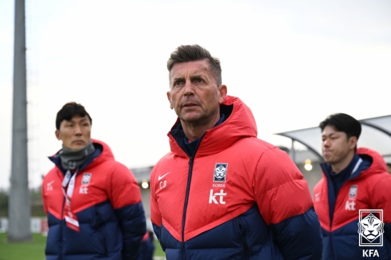 콜린 벨 여자축구대표팀 감독. /사진제공=대한축구협회(KFA)