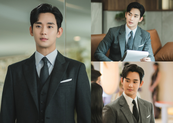 tvN 토일드라마 &#039;눈물의 여왕&#039;의 김수현./사진=tvN 토일드라마 &#039;눈물의 여왕&#039;