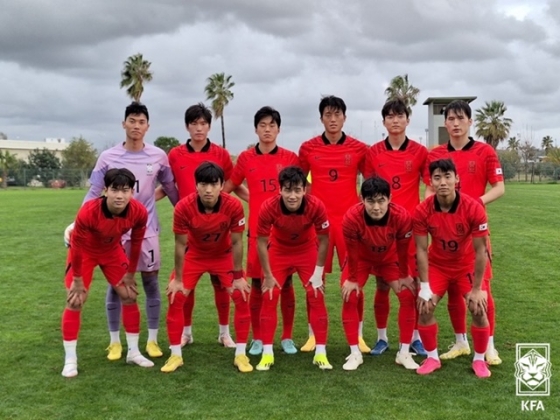 올림픽 축구대표팀. /사진=대한축구협회 제공