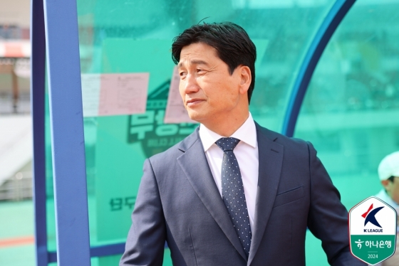 정정용 감독. /사진=한국프로축구연맹