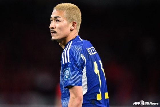 일본 국가대표팀 공격수 마에다 다이젠. /AFPBBNews=뉴스1