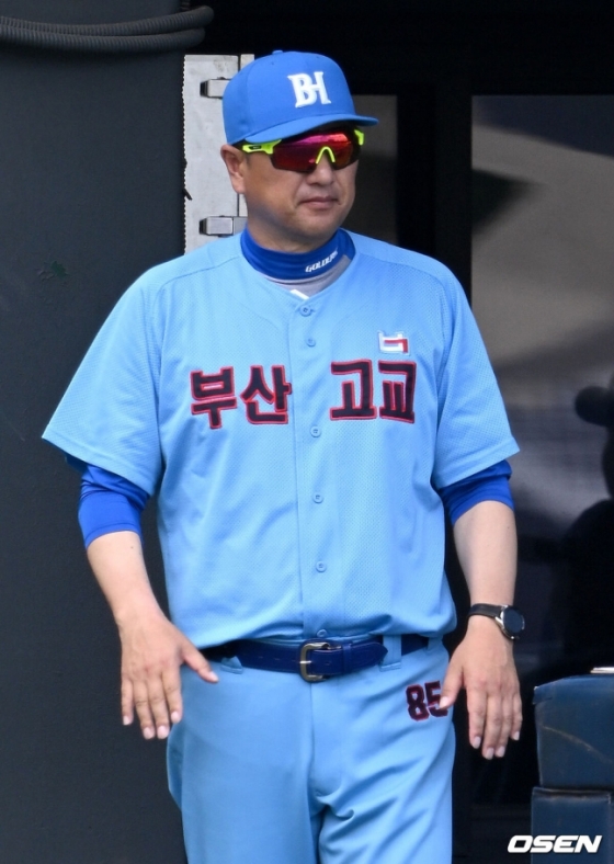 박계원 부산고 감독.  /사진=OSEN