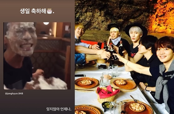 민호, 키가 올린 고 종현과의 추억 사진/사진=민호, 키